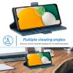 Samsung Galaxy S24 FE 5G LC.IMEEKE Leather Phone Case (Blue) - 5