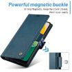 Samsung Galaxy S24 FE 5G LC.IMEEKE Leather Phone Case (Blue) - 6