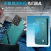 Samsung Galaxy A53 5G Leather Phone Case - Blue Green - 6