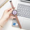 Garmin Venu 2S 18mm Slim Magnetic Buckle Watch Band - Mocha Brown - 4