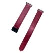 Garmin Venu SQ2 20mm Microfiber Leather Watch Band - Wine Red - 2