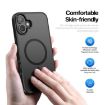 iPhone 16 DUX DUCIS Yind Series MagSafe TPU Hybrid PC Phone Case - Black - 4