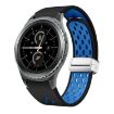 Samsung Gear S2 Classic Silicone Watch Band - Black Sky Blue - 1
