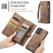 iPhone 16 Plus CaseMe 008 Brown Leather Phone Case - 3