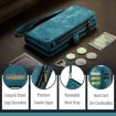 iPhone 16 CaseMe 008 Blue Leather Phone Case - 4