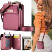 Motorola Razr Series Me50 Mini Lanyard Universal Bag - Wine Red - 2
