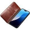 QIALINO Genuine Leather Phone Case for iPhone 16 - Brown - 4