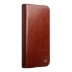 QIALINO Genuine Leather Phone Case for iPhone 16 Pro - Brown - 2