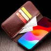 QIALINO Genuine Leather Phone Case for iPhone 16 Pro - Brown - 7