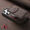 iPhone 14/13 Denior D20 Skin Feel MagSafe Holder Case (Brown) - 3