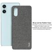 Sony Xperia 10 VI Imak Ruiyi Cloth Texture Phone Case - Dark Grey - 5