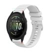 Garmin Forerunner 165 20mm Silicone Watch Band - White - 1