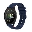 Garmin Forerunner 165 Music 20mm Silicone Watch Band - Navy Blue - 1