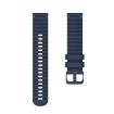 Garmin Forerunner 165 Music 20mm Silicone Watch Band - Navy Blue - 4