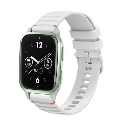 Garmin Venu SQ2 20mm Silicone Watch Band - White - 1