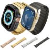 Apple Watch Series 9 45mm Gold Stainless Steel Band - 6