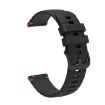 Garmin Forerunner 265S 18mm Silicone Watch Band - Black - 3