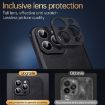 SULADA Shockproof TPU Hybrid Leather Case for iPhone 16 Pro (Brown) - 4