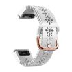 Garmin Descent Mk3 43mm White Silicone Watch Band - 2