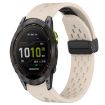 Garmin Enduro 26mm Silicone Watch Band - Starlight Color - 1