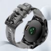 Garmin Fenix 8 MIP 51mm Camouflage 26mm Silicone Watch Band - Camouflage Blue - 3