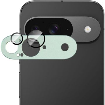 IMAK Metal Armor Camera Protector Film for Google Pixel 9 - Green - 1