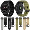 Garmin Fenix 7 Nylon Canvas Watch Band - Khaki - 4