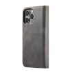 iPhone 16 Pro DG.MING Crazy Horse Texture Magnetic Leather Case - 3