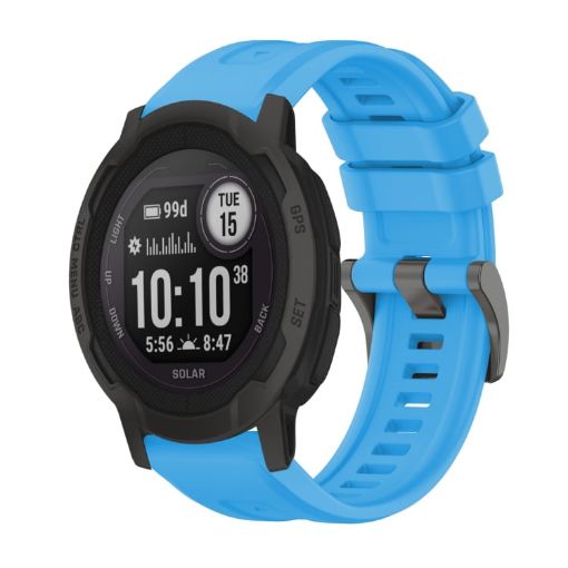 Garmin Instinct 2 Solar Watch Band - Sky Blue - 1