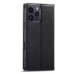 LC.IMEEKE RFID Anti-theft Leather Phone Case for iPhone 16 Pro Max (Black) - 3