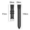 Garmin Forerunner 645/645 Music Silicone Watch Band - Light Green - 7