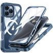 iPhone 16 Pro RedPepper Tempered Glass MagSafe Case - Dark Blue - 1