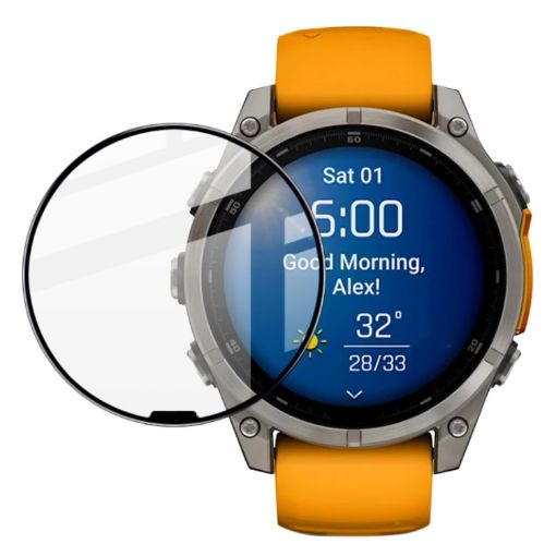Garmin fenix 8 AMOLED 47mm HD Watch Protective Film - 1