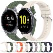 Samsung Galaxy Watch Active2 44mm Silicone Watch Band White - 3