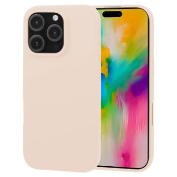 GOOSPERY Soft Feeling Liquid TPU Phone Case for iPhone 16 Pro - Apricot - 1