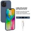 GOOSPERY Soft Feeling Liquid TPU Phone Case for iPhone 16 Pro Max - Dark Blue - 5