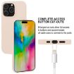GOOSPERY Soft Feeling Liquid TPU Soft Phone Case for iPhone 16 Pro Max - Apricot - 5