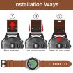 Garmin Descent Mk3i 51mm Leather Steel Buckle 26mm Watch Band - Brown - 4