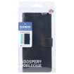 GOOSPERY BLUE MOON Crazy Horse Leather Case for iPhone 16 Plus - Dark Blue - 4
