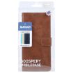 GOOSPERY BLUE MOON Crazy Horse Leather Case for iPhone 16 Pro - Brown - 4