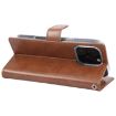 GOOSPERY BLUE MOON Crazy Horse Leather Phone Case for iPhone 16 Pro Max - Brown - 3