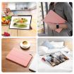 Samsung Galaxy Tab S10+ DUX DUCIS Domo Series Pink Leather Tablet Case - 7