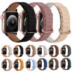 Apple Watch Series 10 42mm Silicone Band - Silver Buckle Blue - 5