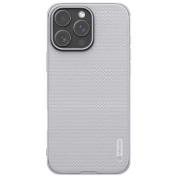 NILLKIN Frosted Shield Pro Case for iPhone 16 Pro - Silver - 1