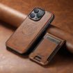 iPhone 16 Pro Max Suteni H17 Oil Eax Leather Wallet Case - 2