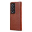 OPPO A3 Energy/A3x 5G Sheepskin Texture Flip Leather Phone Case - Brown - 3