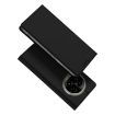 Black Leather Flip Phone Case for Realme 13 Pro/13 Pro+ - DUX DUCIS Skin Pro Series - 1