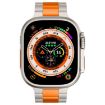 Apple Watch Series 3 42mm Titanium Alloy Metal Watch Band - Titanium Orange - 4
