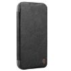 NILLKIN Qin Prop Series Leather Phone Case for iPhone 16 - Black - 2