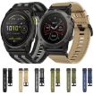 Garmin Descent MK2/MK2i Nylon Canvas Quick Release 26mm Watch Band - Khaki - 2
